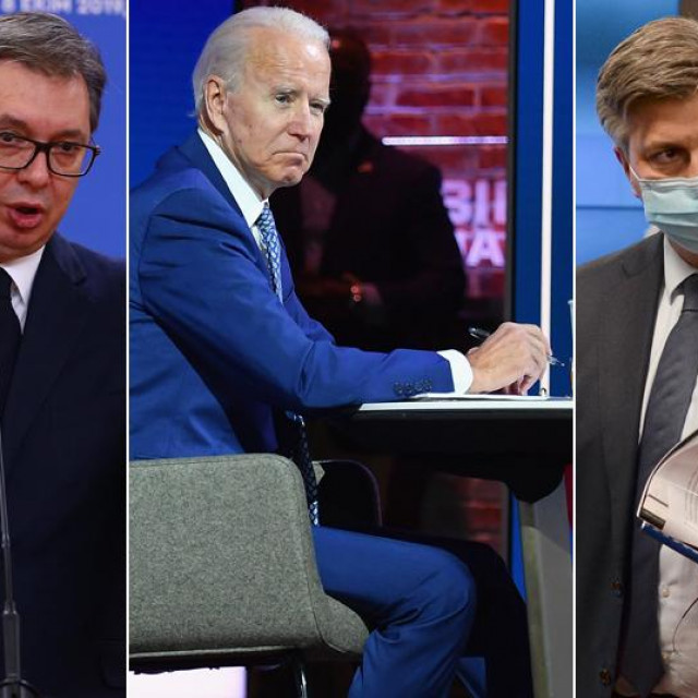 Milorad Dodik, Aleksandar Vučić, Joe Biden, Andrej Plenković, Dragan Čović