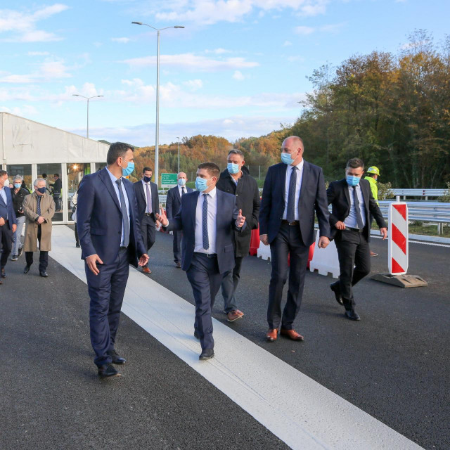 Otvorenje 12 kilometara nove dionice punog profila Istraskog ipsilona izmedju Pazina i Cerovlja