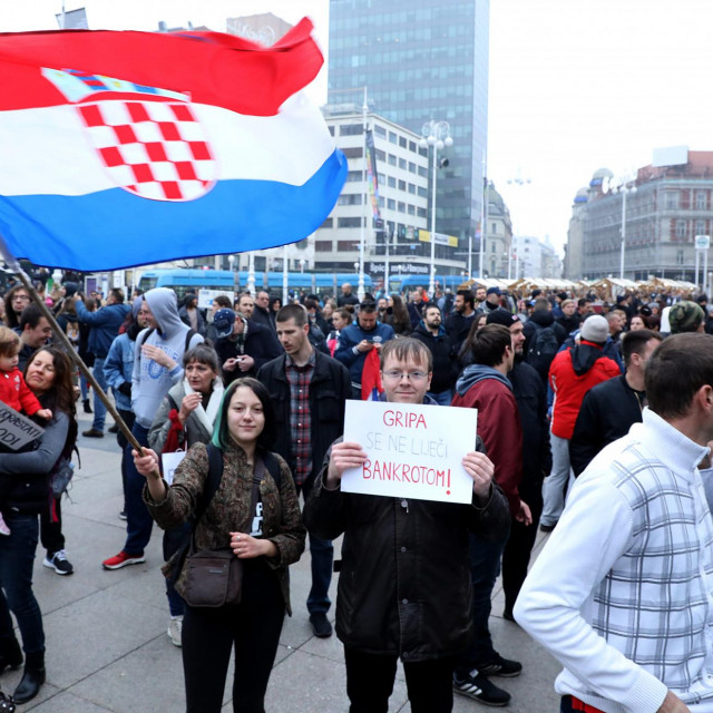 Prosvjed protiv mjera Nacionalnog stožera