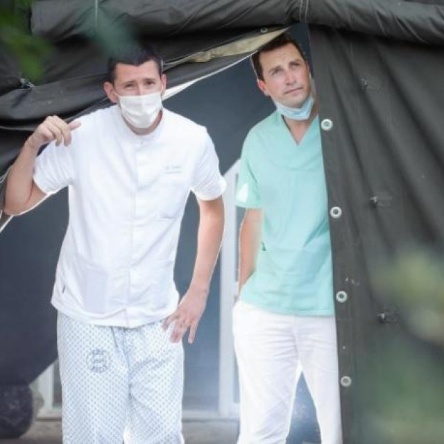 anesteziolozi dr. Nikola Delić i dr. Toni Kljaković Gašpić