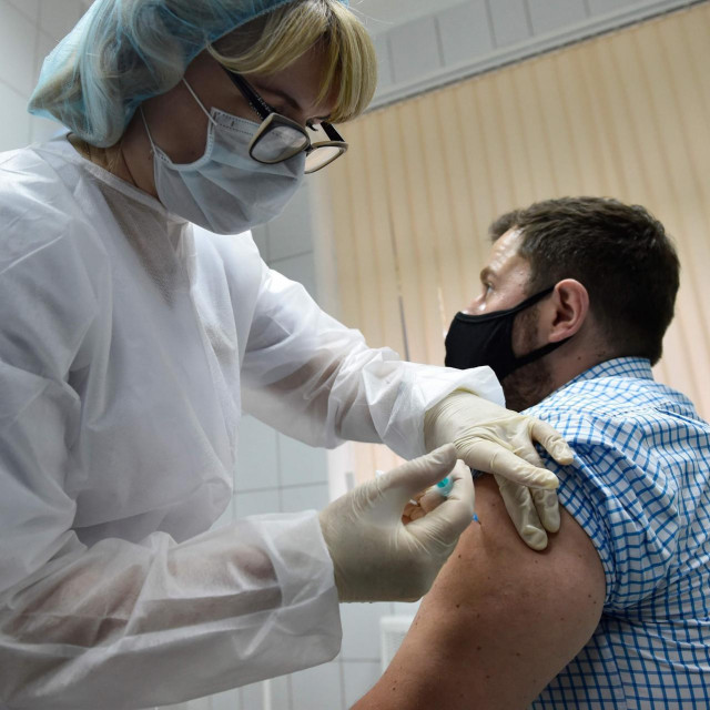 Cijepljenje u klinici u Moskvi