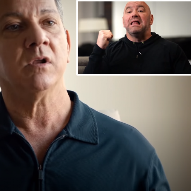 Bruce Buffer i Dana White