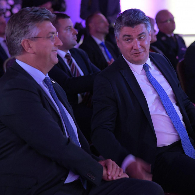 Zoran Milanović i Andrej Plenković