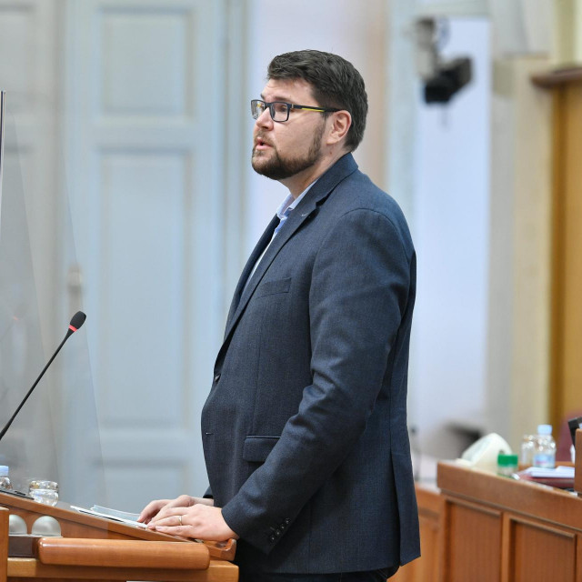 Predsjednik SDP-a Peđa Grbin