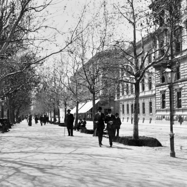 Zrinjevac 1910. godine (presnimke fotografija starog Zagreba)