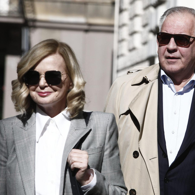 Jadranka Sloković i Ivo Sanader