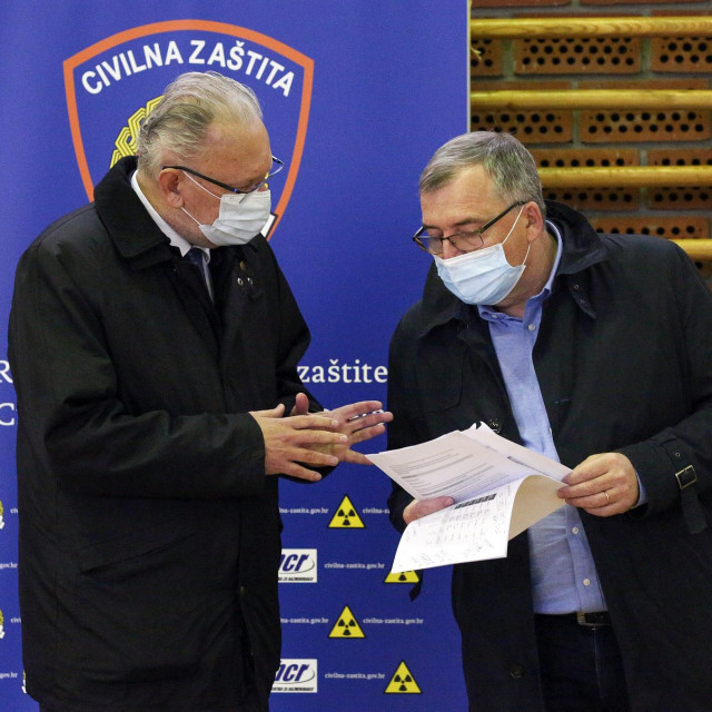 Davor Božinović i Krunoslav Capak.