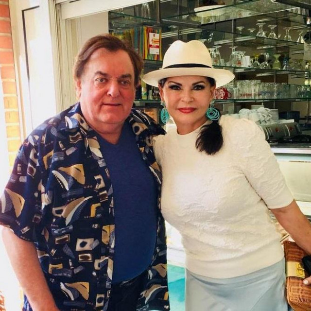 Kićo Slabinac i Mirjana Antonović