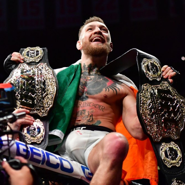 Conor McGregor pojasevi AFP