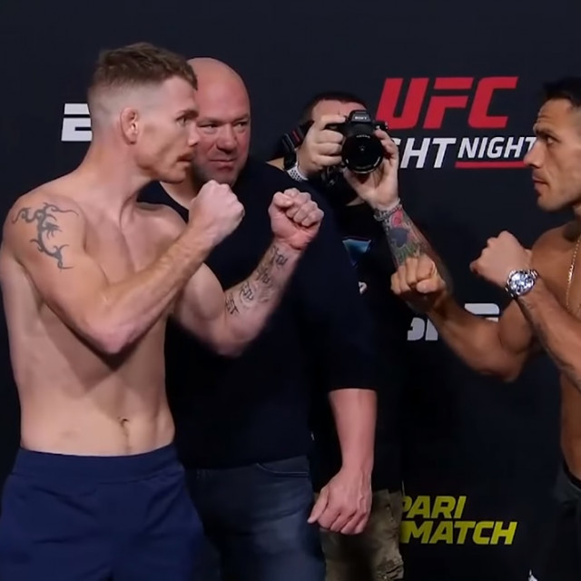 Paul Felder i Rafael Dos Anjos