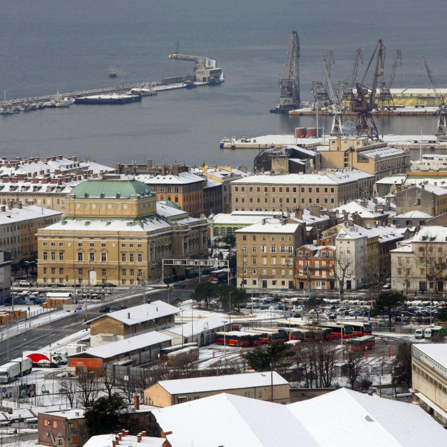 Panorama Rijeke / ilustracija