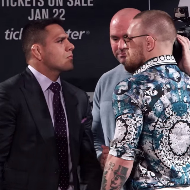 Rafael Dos Anjos i Conor McGregor 