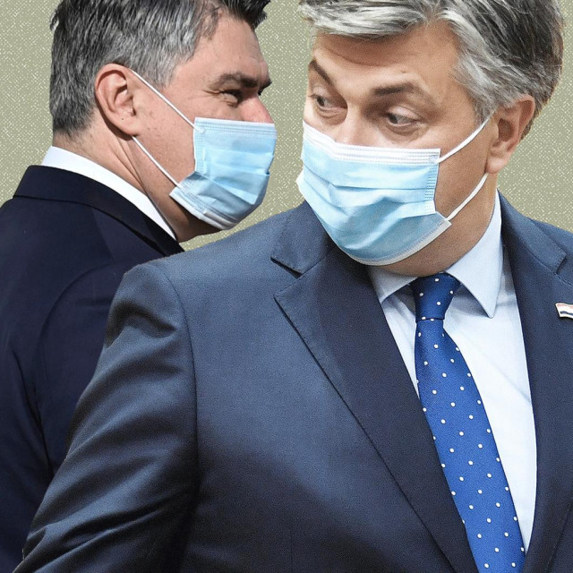 Zoran Milanović i Andrej Plenković