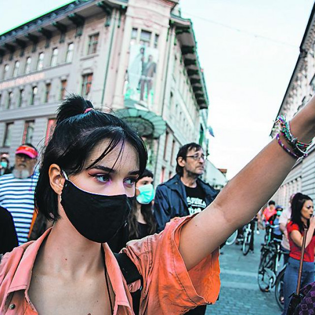 Ljubljana, prosvjedi