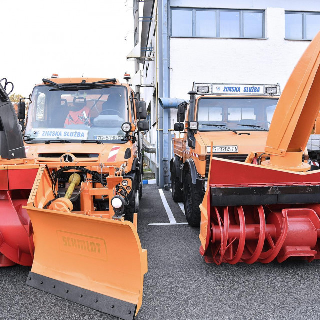 Svečana smotra vozila i opreme Zimske sluzbe