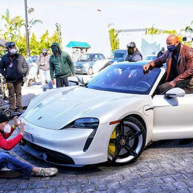 Snimanje filma Red Notice