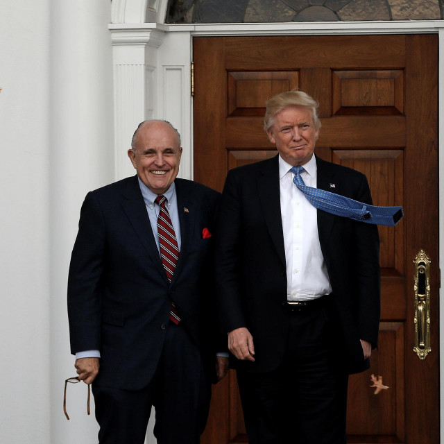 Donald Trump i Rudolph Giuliani