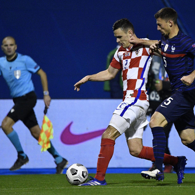 Filip Uremović u dvoboju protiv Francuske