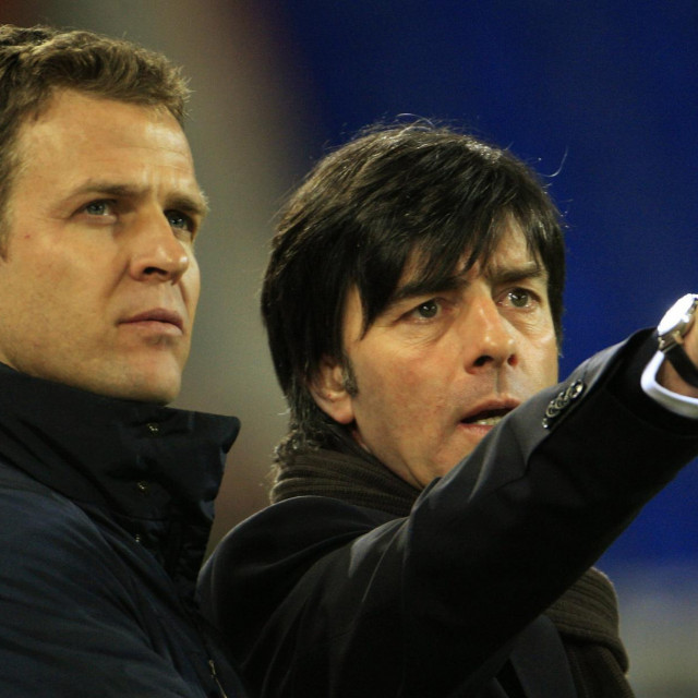 Oliver Bierhoff i Joachim Low