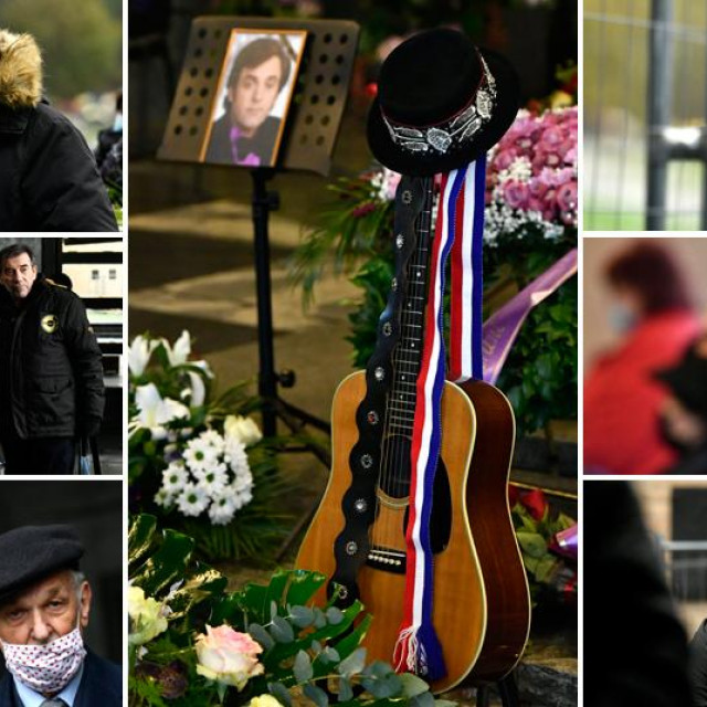 Ispraćaj Kiće Slabinca u Zagrebu