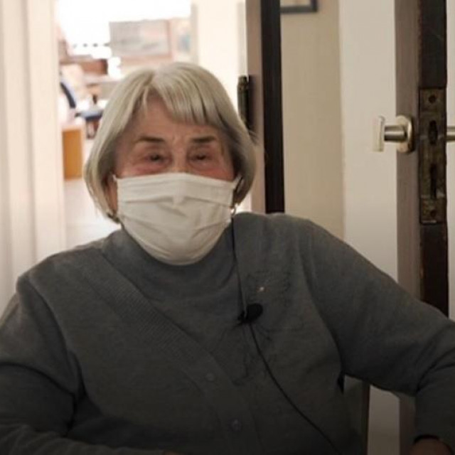 Antonija Čulinović, štićenica Doma za starije osobe Trnje