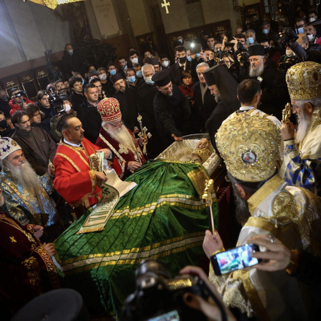 Ispraćaj patrijarha Irineja