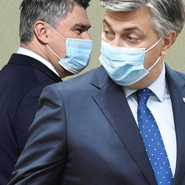 Zoran Milanović i Andrej Plenković
