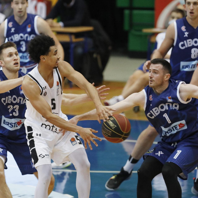 Cibona je u prošlom kolu izgubila doma od Partizana
