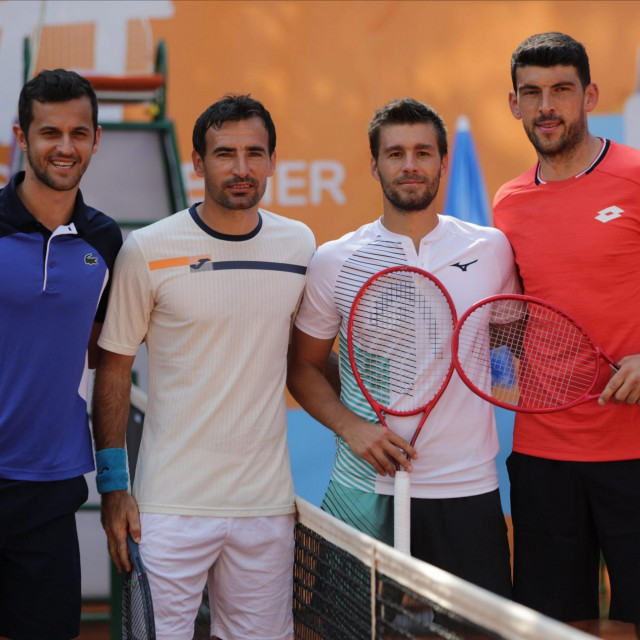 Mate Pavić, Ivan Dodig, Nikola Mektić i Franko Škugor