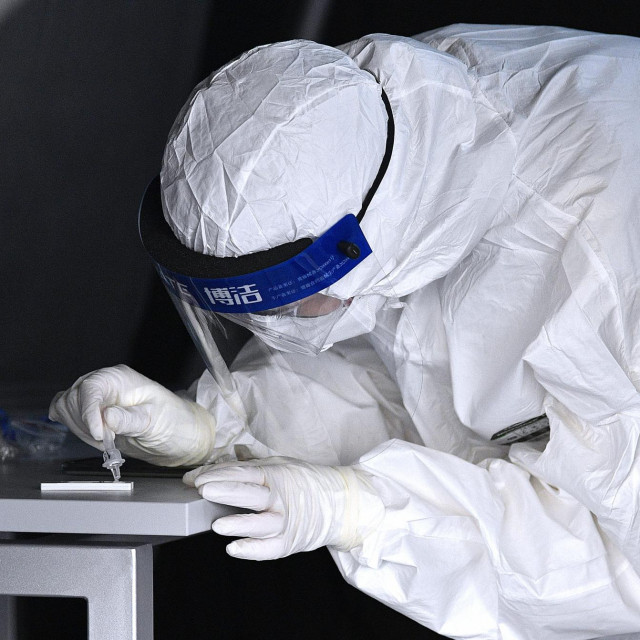 Brzi test na jednoj od lokacija u Zagrebu