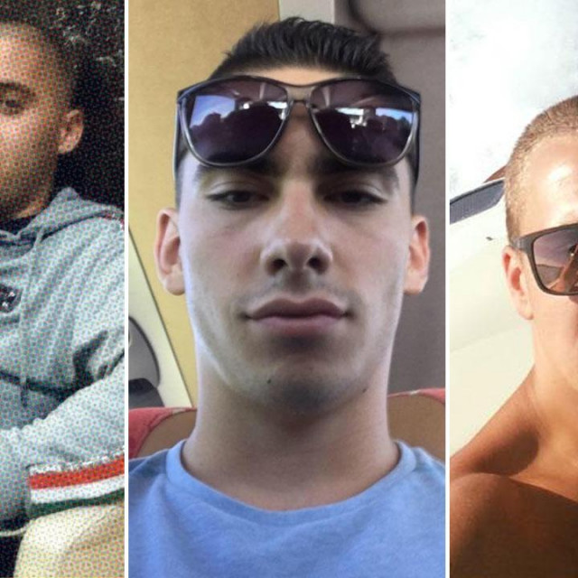 Antonio Komljen, Martin Oršulić i Antonio Bojbaša