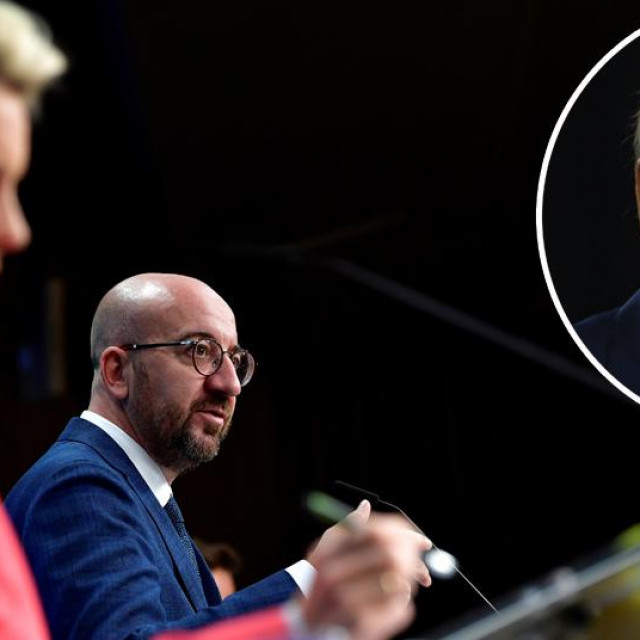 Charles Michel, Ursula von der Leyen i Joe Biden