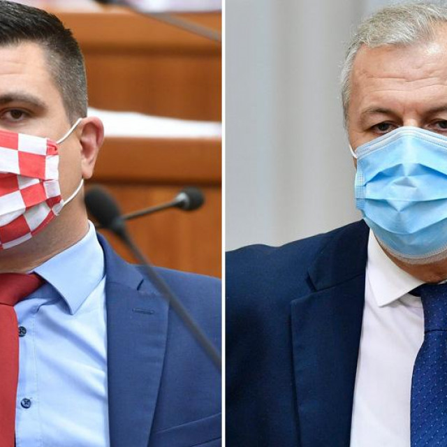 Domagoj Hajduković i Ante Sanader