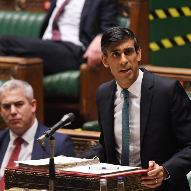 Britanski ministar financija Rishi Sunak