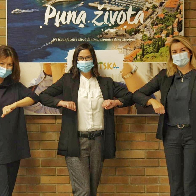 Morana Suton s ministricom turizma Nikolinom Brnjac i direktoricom TZ Grada Zagreba Martinom Bienenfeld