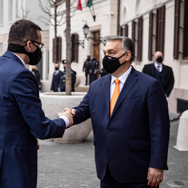 Mateusz Morawiecki i Viktor Orban