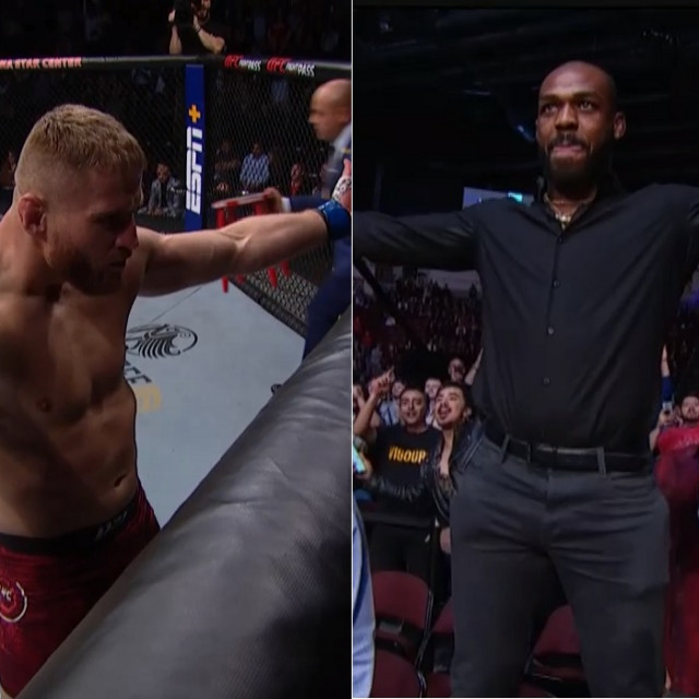 Jan Blachowicz i Jon Jones