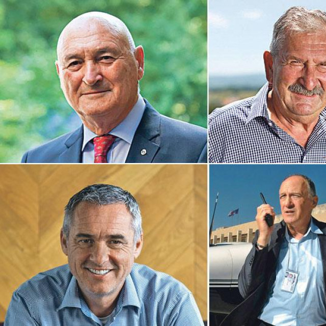 Branko Roglić, Vlado Krauthaker, Veljko Ostojić, Igor Josip Leščić, Tonči Peović, Hrvoje Veselko