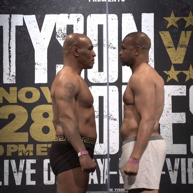 Mike Tyson i Roy Jones Jr.