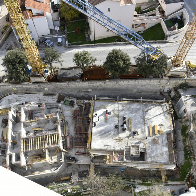 Novogradnja na splitskom Kmanu 
 