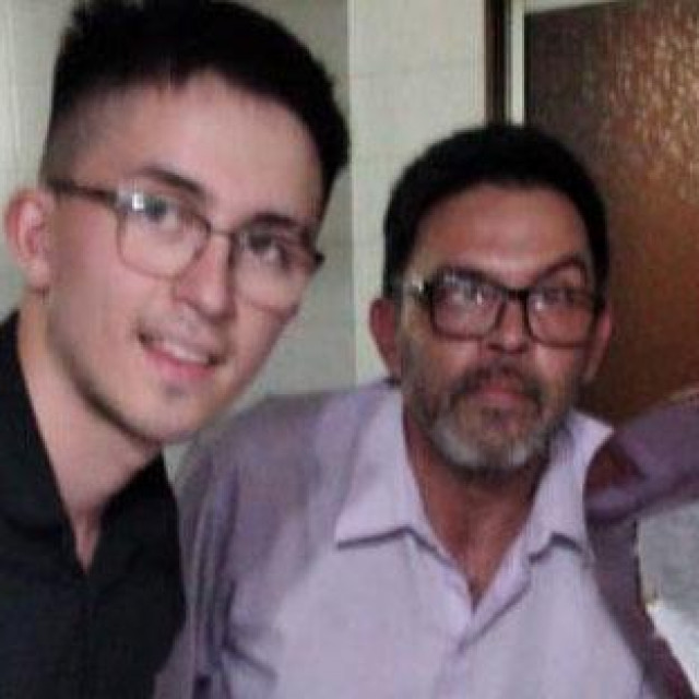 Claudio Fernandez i njegov sin