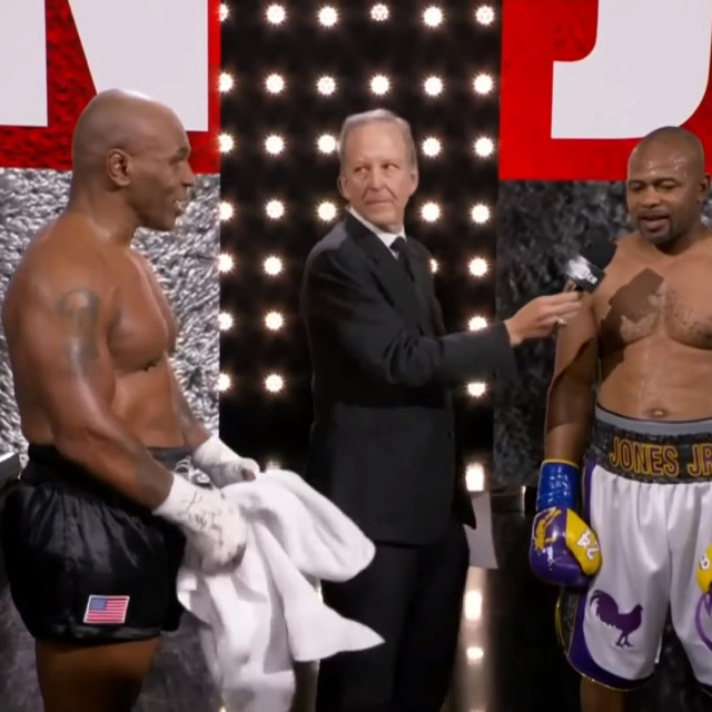 Mike Tyson i Roy Jones Jr,
