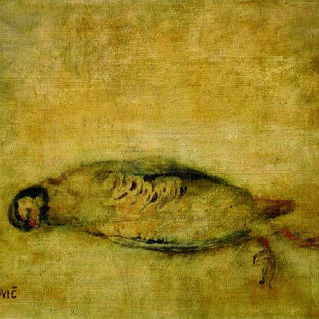 'Jastrebicu' je Emanuel Vidović naslikao 1939. godine