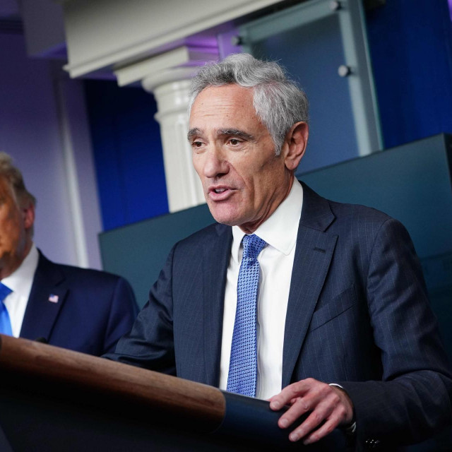 Donald Trump i Scott Atlas