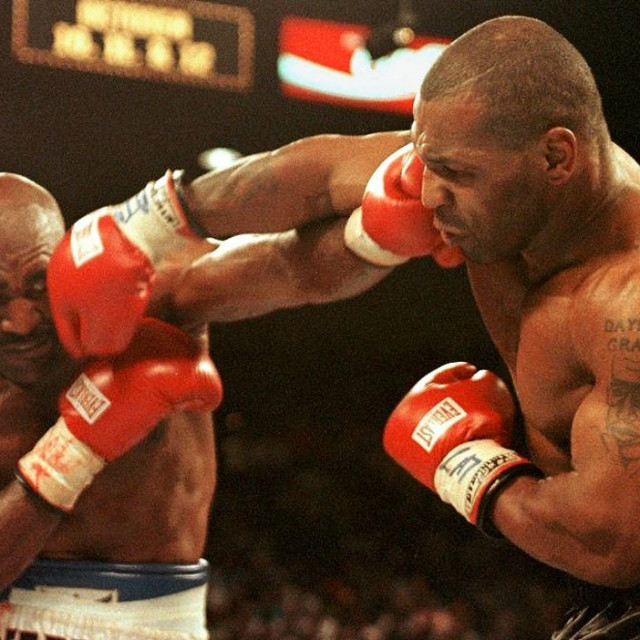 Evander Holyfield i Mike Tyson