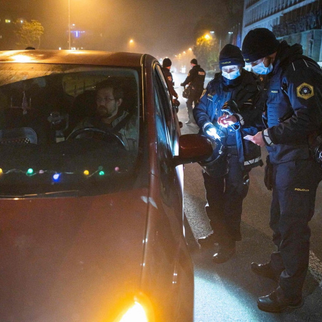 Policijske kontrole u Ljubljani