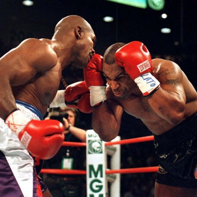 Evander Holyfield i Mike Tyson