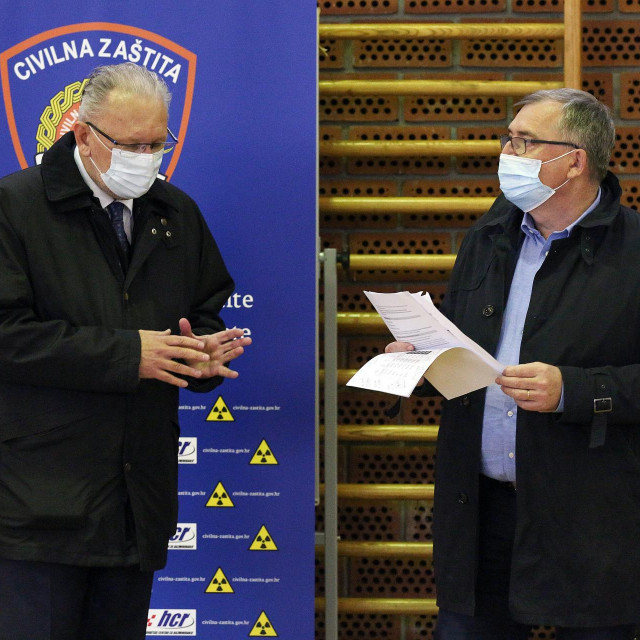 Davor Božinović i Krunoslav Capak