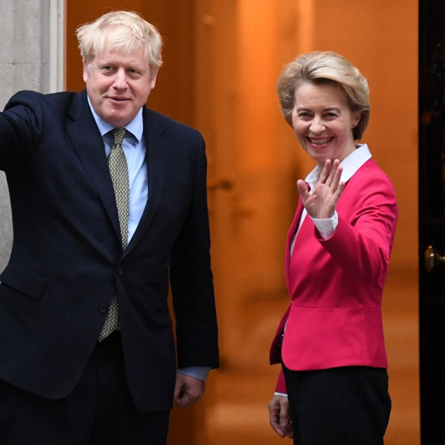 Boris Johnson i Ursula von der Leyen / arhiva