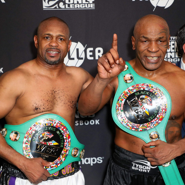 Roy Jones Jr. i Mike Tyson